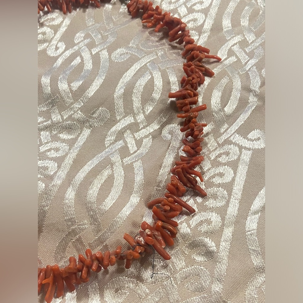 Vintage Branch Coral Necklace #9256 ❤️‍🔥 - Picture 3 of 10